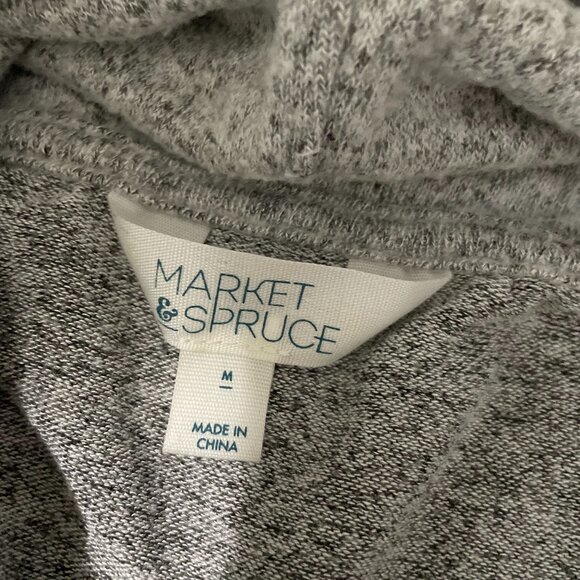 Market & Spruce - Womens Long Sleeve Lightweight Sweater - Cowl Neck Top - Sz M - Picture 5 of 7